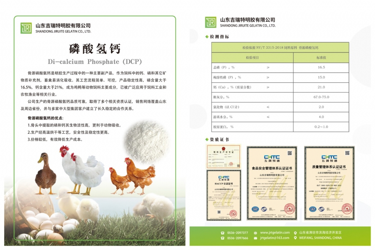 吉瑞特磷酸氫鈣宣傳單頁(yè)